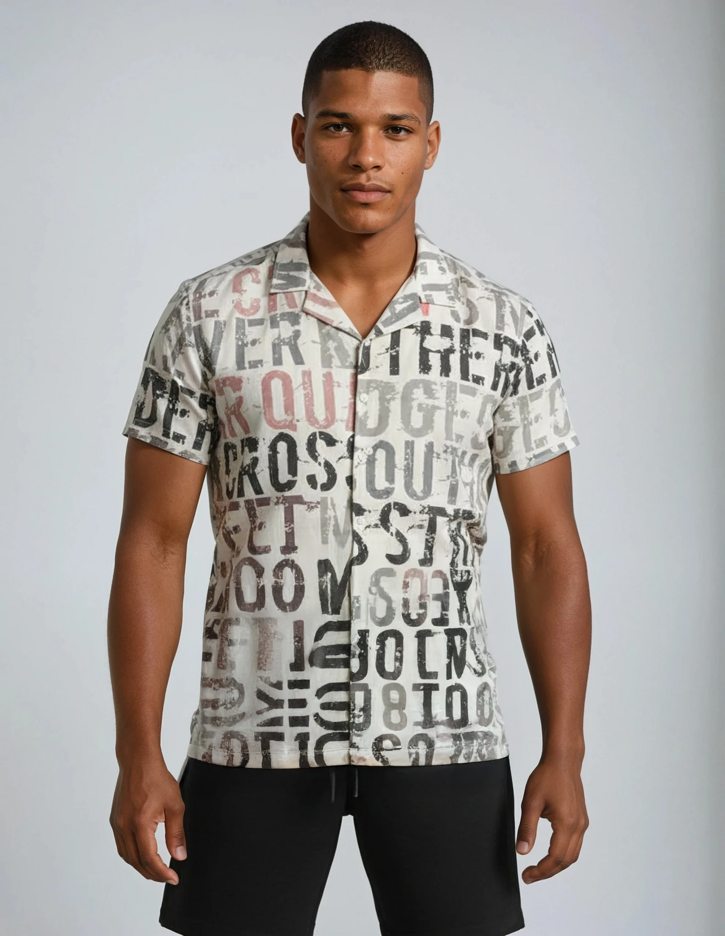 Crazy Short-Sleeved Shirt in S