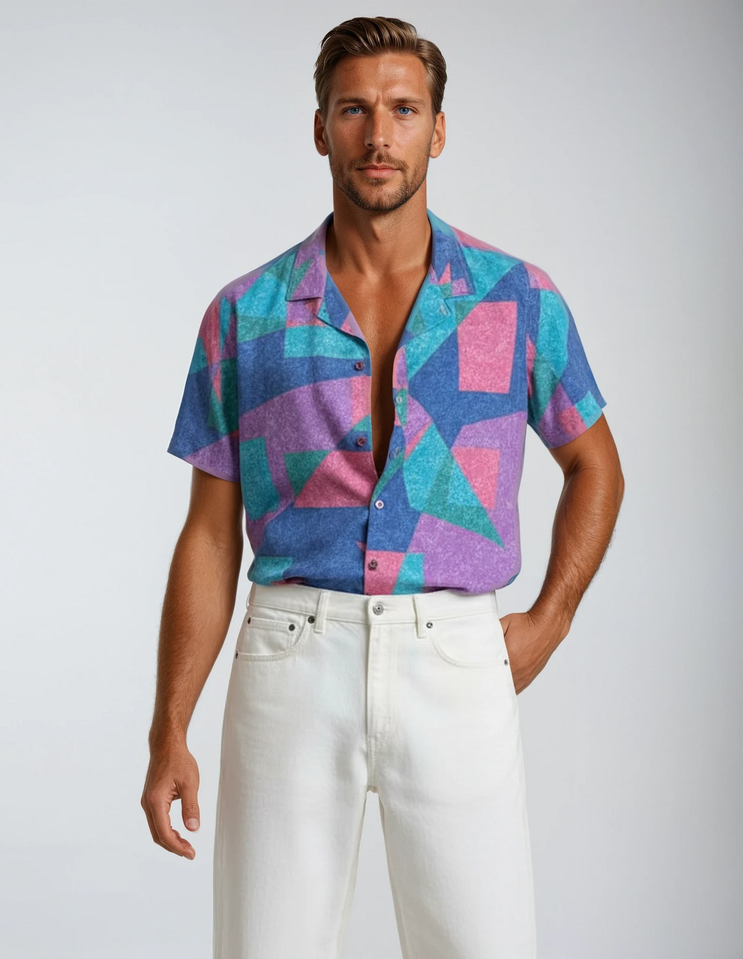 Crazy Short-Sleeved Shirt in M