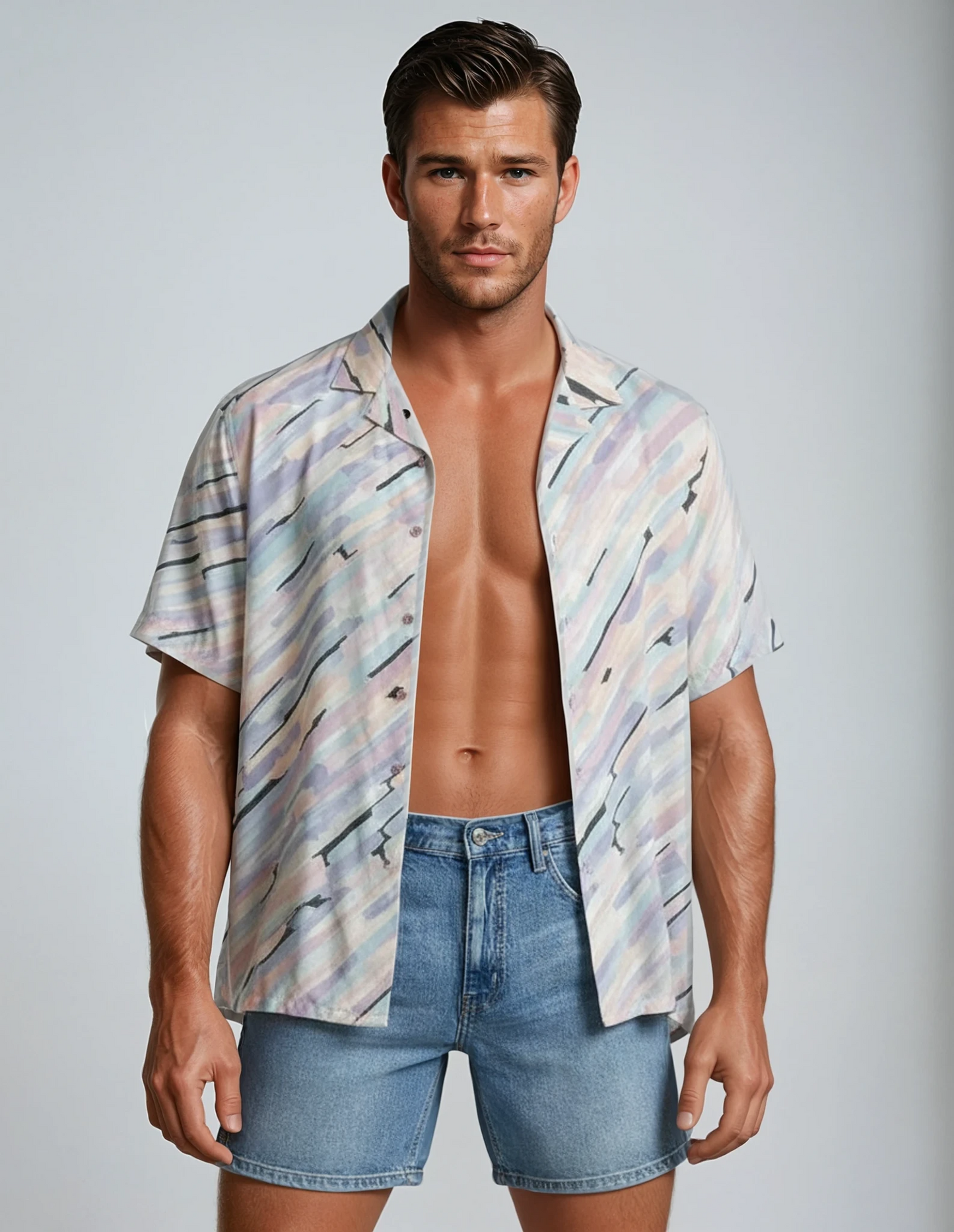 Crazy Short-Sleeved Shirt in L