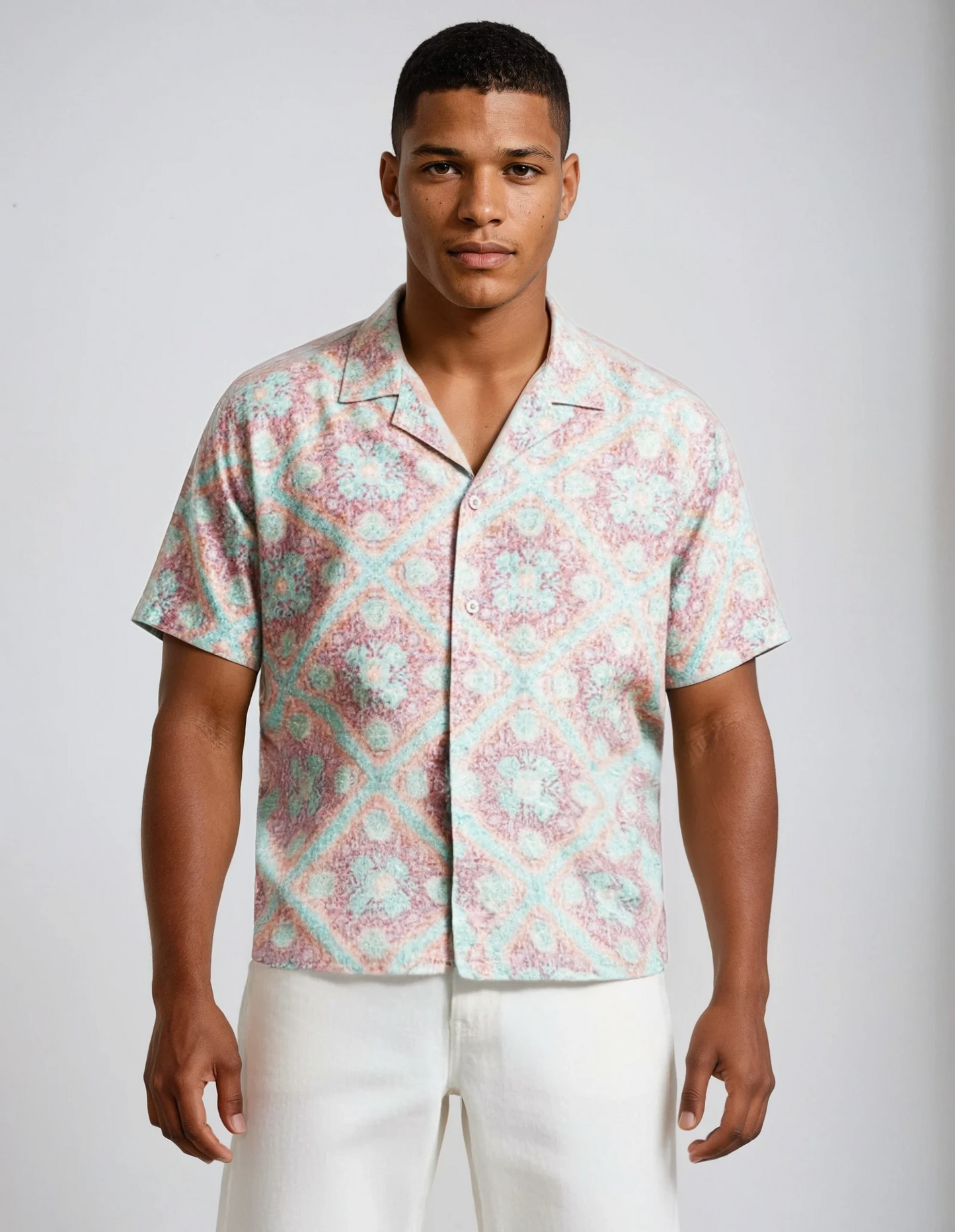 Crazy Short-Sleeved Shirt in XL
