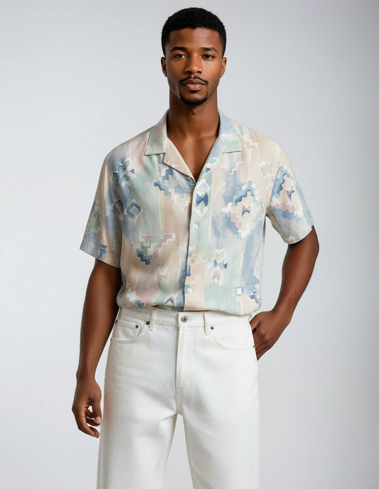Crazy Short-Sleeved Shirt in S