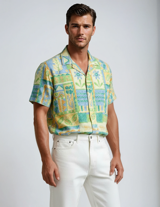 Crazy Short-Sleeved Shirt in S