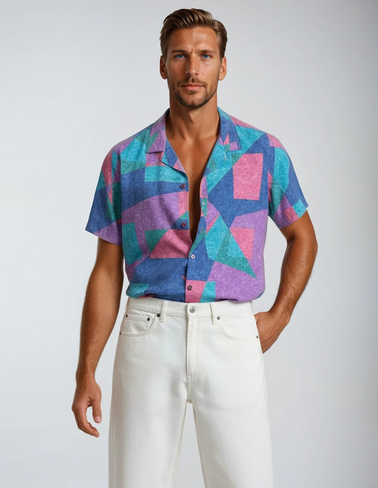 Crazy Short-Sleeved Shirt in M