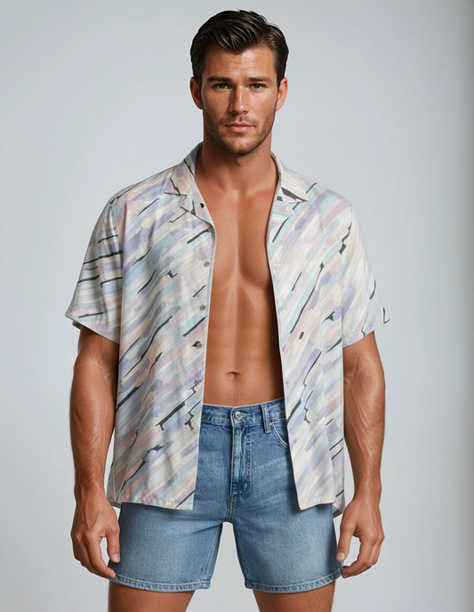 Crazy Short-Sleeved Shirt in L