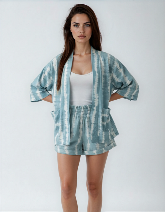 Tie-Dye Kimono