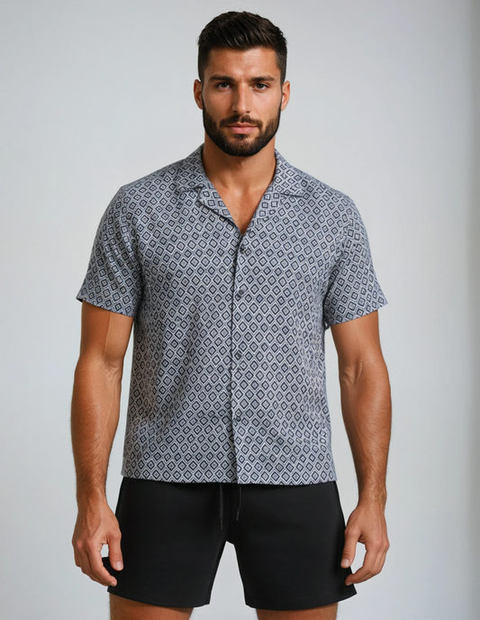 Crazy Short-Sleeved Shirt in L