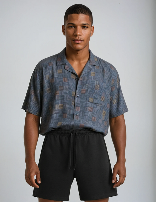 Crazy Short-Sleeved Shirt in M