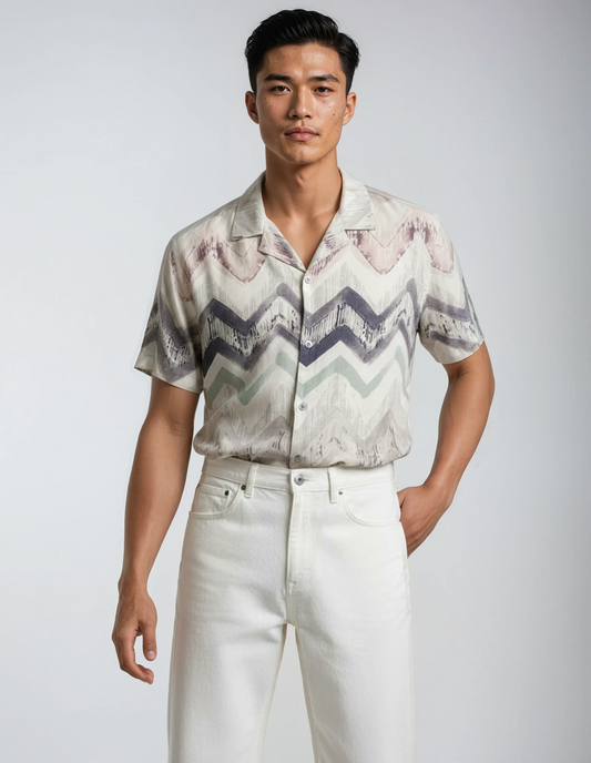 Crazy Short-Sleeved Shirt in S