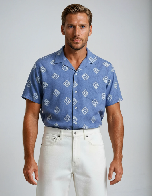 Crazy Short-Sleeved Shirt in XL