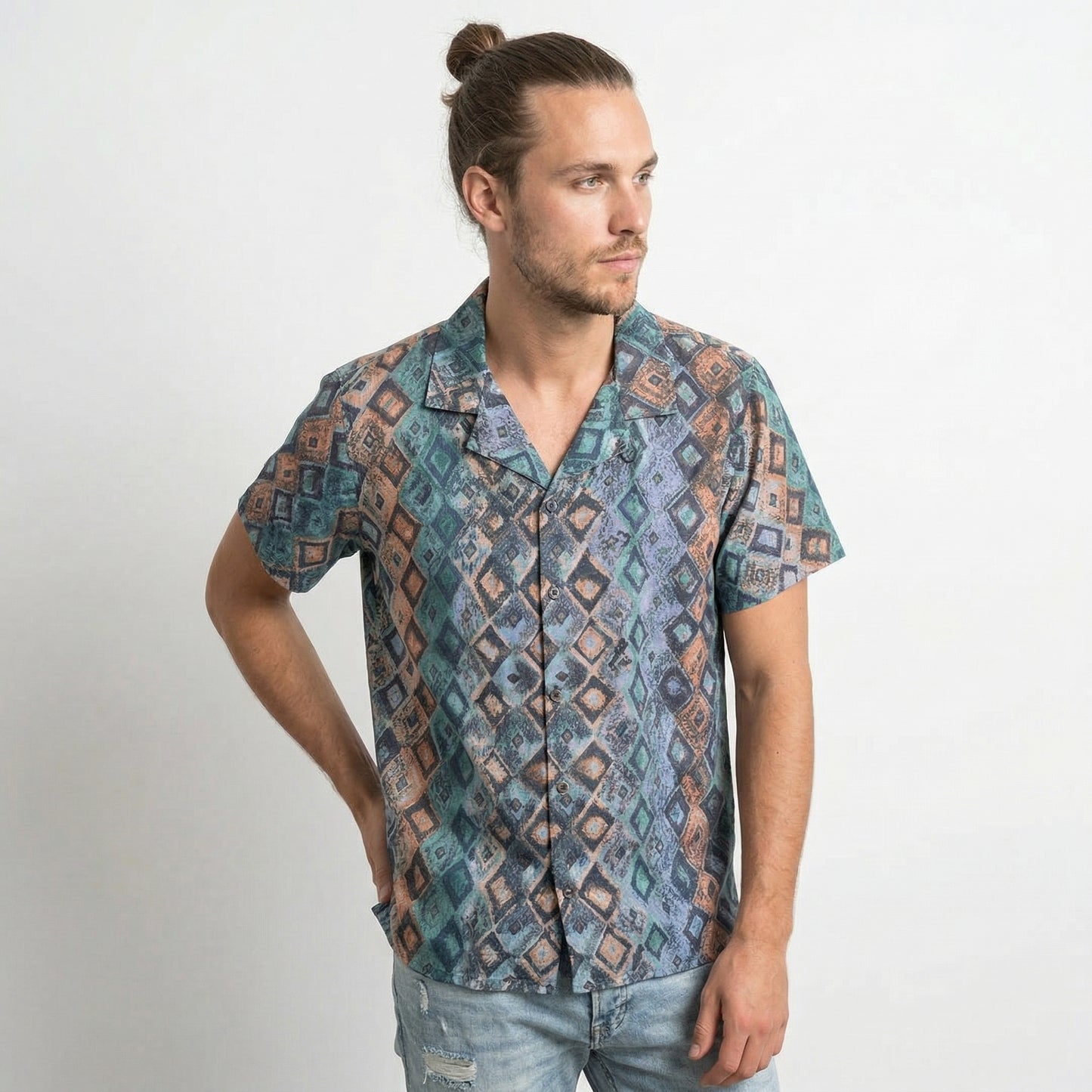Crazy Short-Sleeved Shirt in S