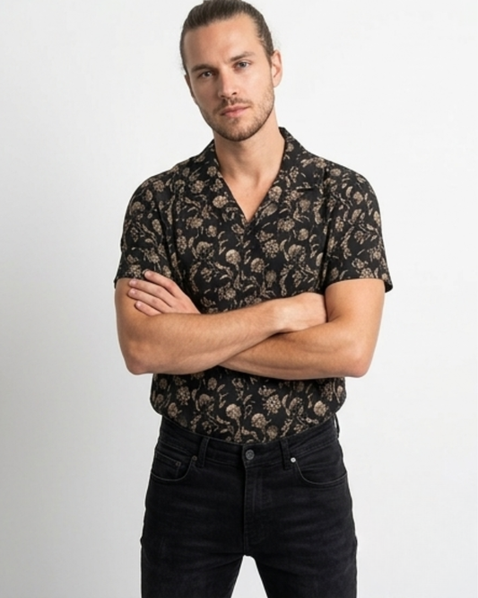 Crazy Short-Sleeved Shirt in S